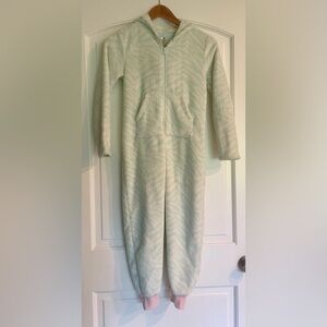 Tucker + Tate Cream Kids Green Unicorn Pajamas